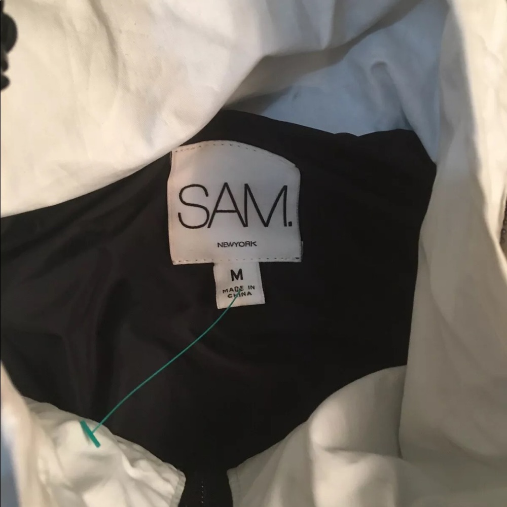SAM. New York white Women’s parka jacket M - Picture 5 of 5